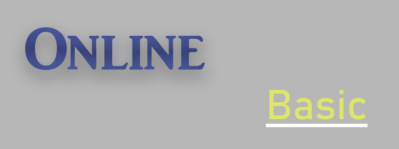 Basic free Online Preparation